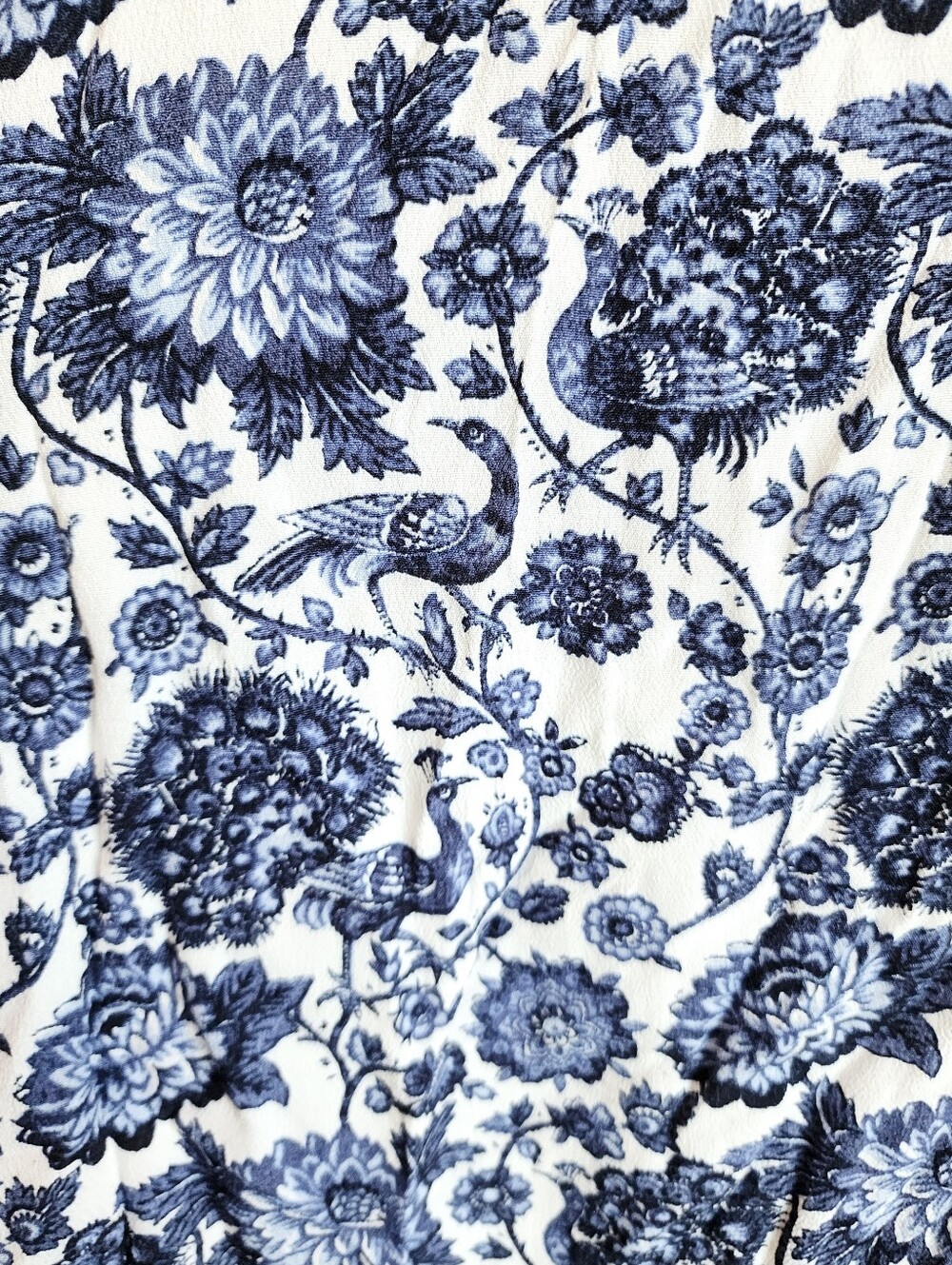 LOS ANGELES ATELIER & OTHER STORIES BLUE FLORAL MIDI DRESS SLEEVELESS SIZE 2 - Picture 14 of 16